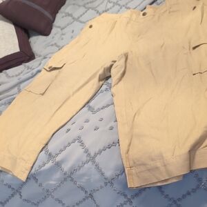 Cato Women's Tan Capris